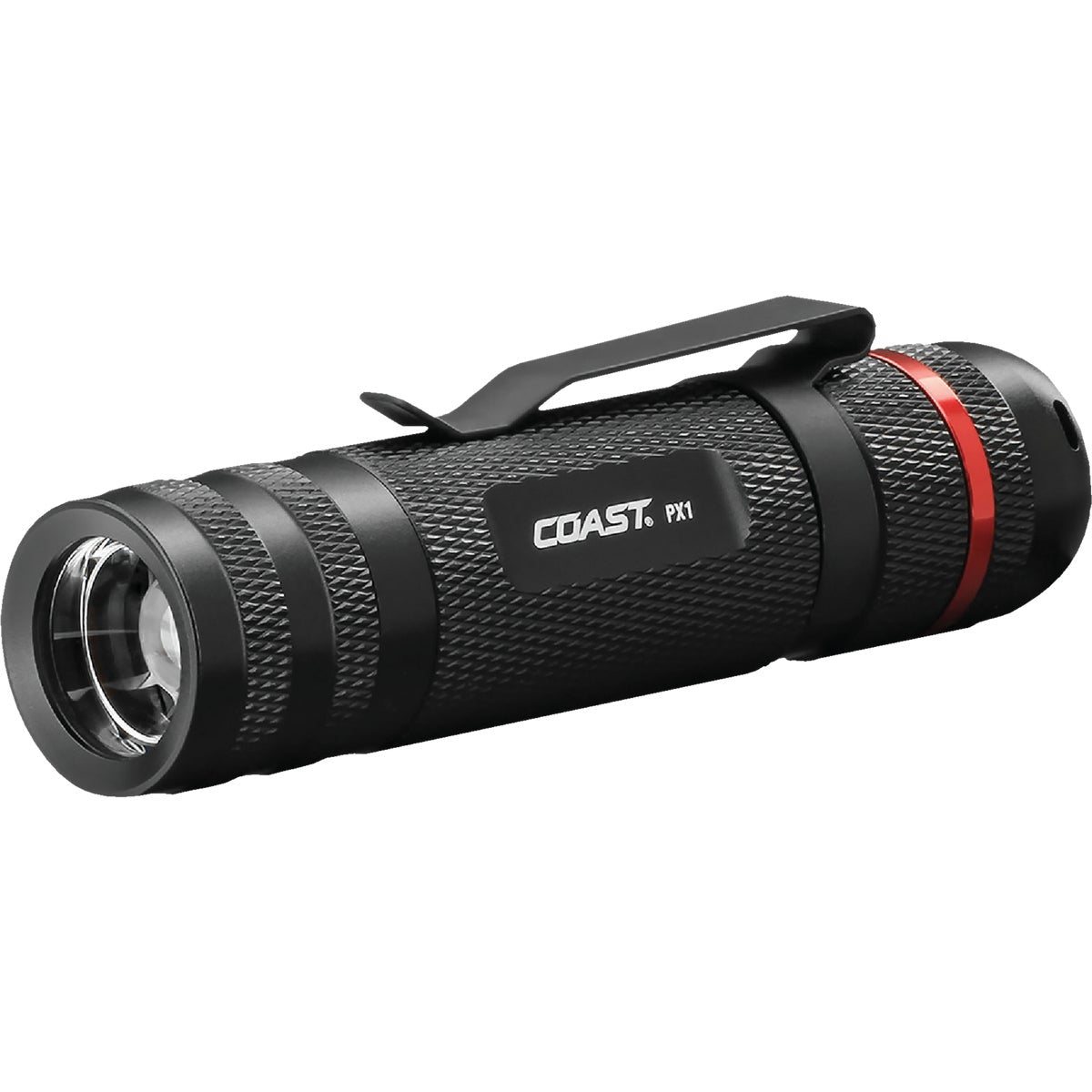 Coast PX1 Black LED Pure Beam Focusing Flashlight