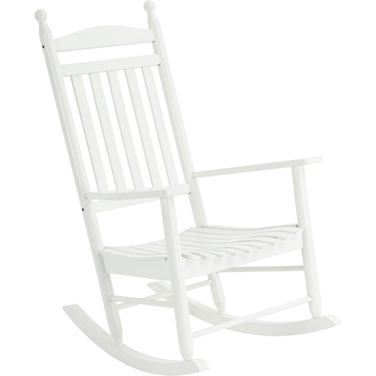 Knollwood White Wood Rocking Chair