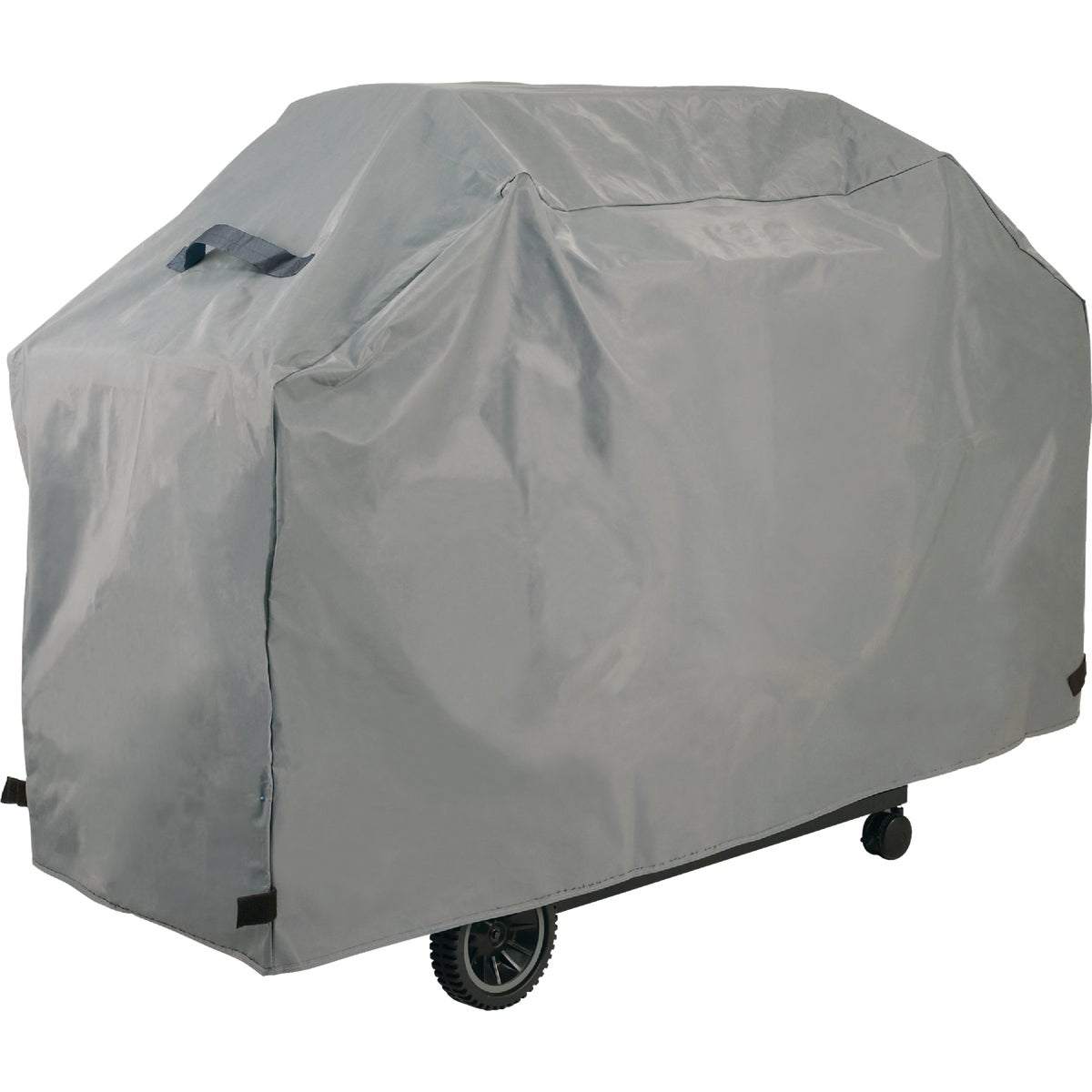 GrillPro Premium 68 In. Gray Vinyl Grill Cover