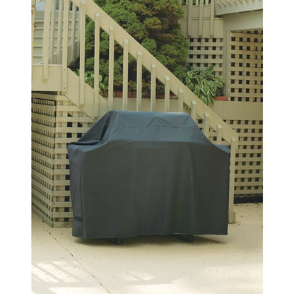 GrillPro Premium 68 In. Gray Vinyl Grill Cover
