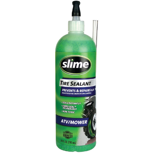 Slime ATV & Mower Tubeless 24 Oz. Tire Sealant