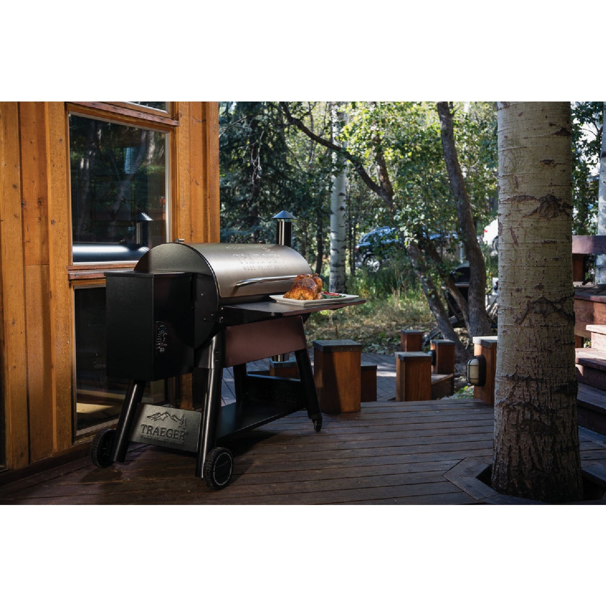 Traeger Pro Series 34 Bronze 36,000-BTU 884 Sq. In. Wood Pellet Grill