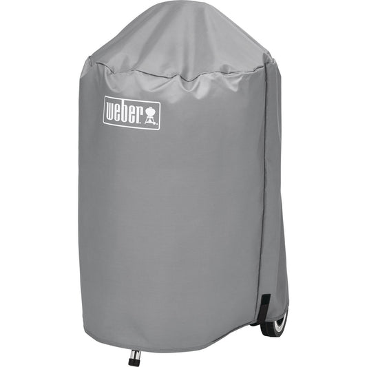 Weber 18 In. Gray Vinyl Kettle Grill Cover