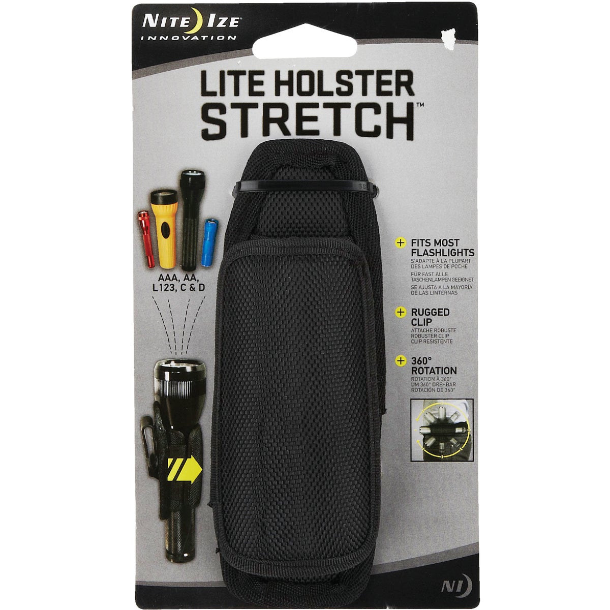 Nite Ize Stretch Flashlight Belt Holster Plus