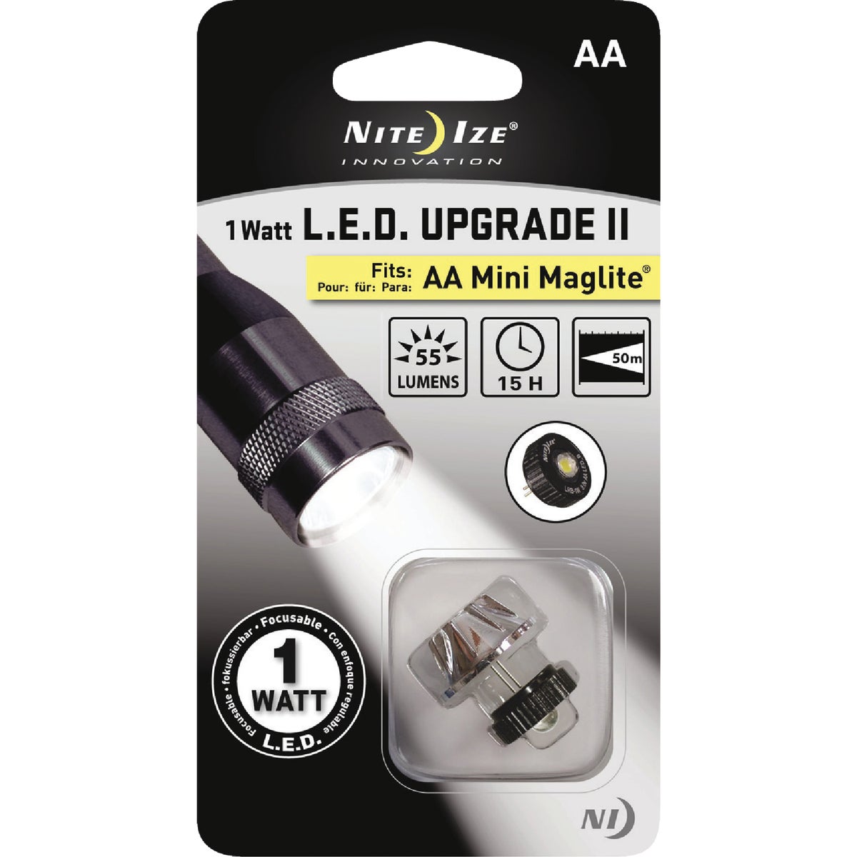 Nite Ize 50 Lm. AA Flashlight LED Upgrade Kit