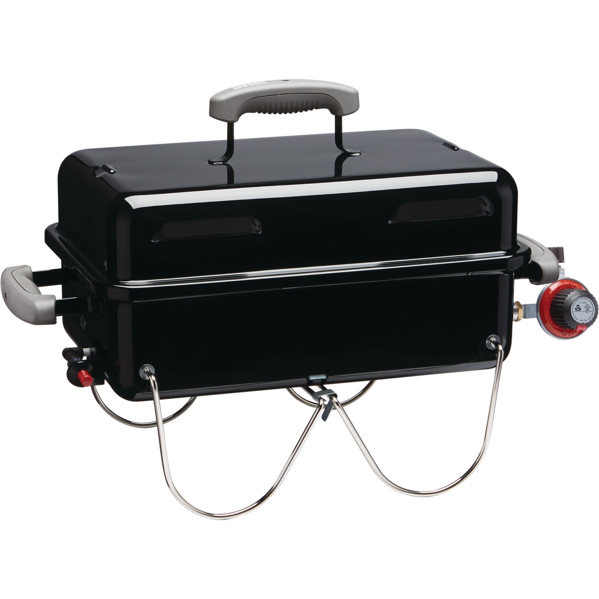 Weber Go-Anywhere 1-Burner Black 6,500-BTU LP Gas Grill