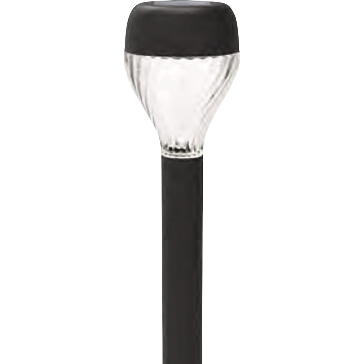 Moonrays Black 1.2 Lm. Plastic Swirl Lens Solar Path Light