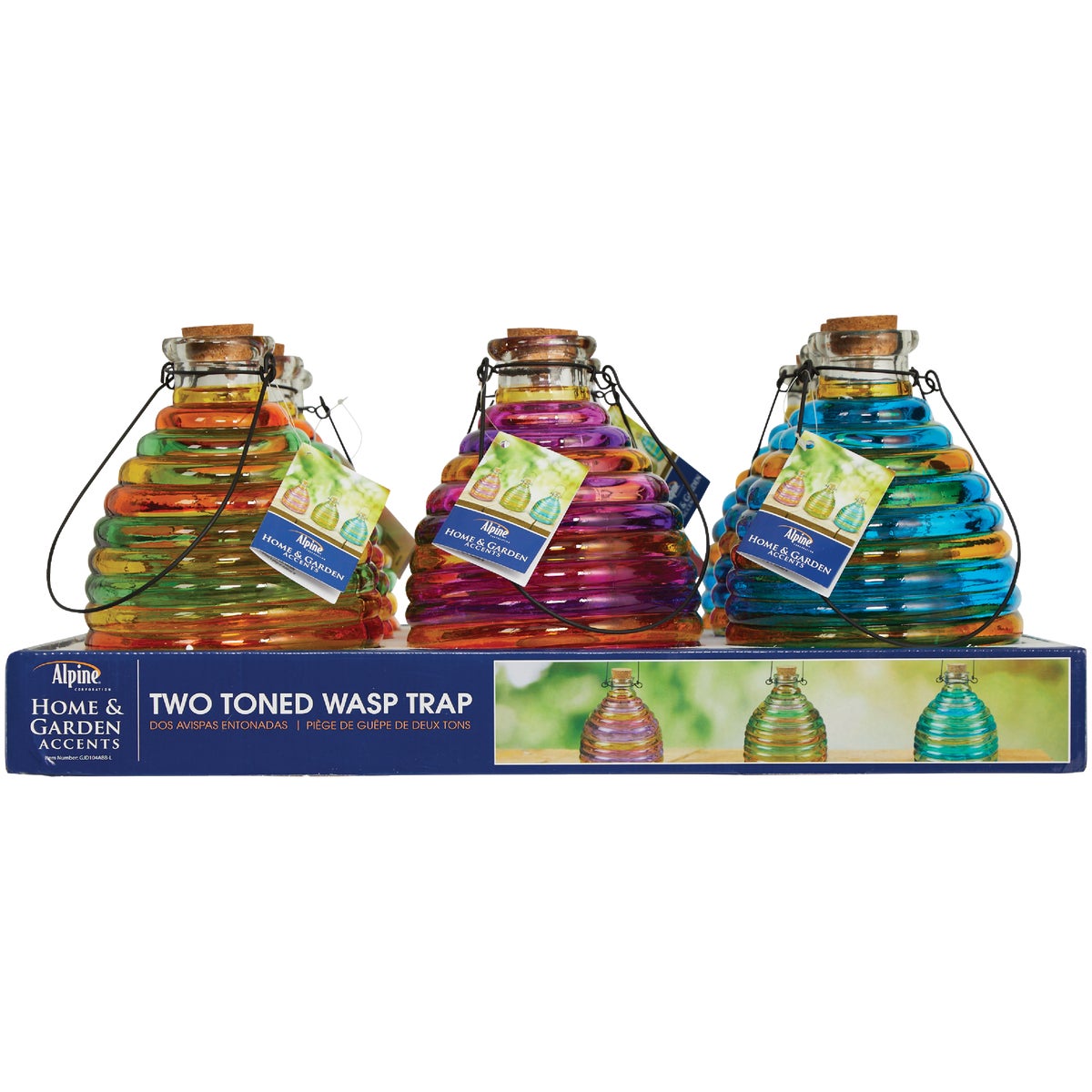 Alpine 8 In. Decorative Glass Wasp Trap