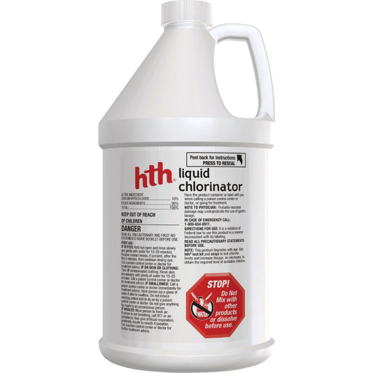 HTH 1 Gal. Liquid Chlorine (2-Pack)