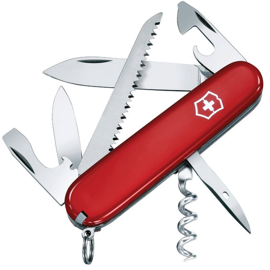 Victorinox Camper 13-Function 3-1/2 In. Red Swiss Army Knife