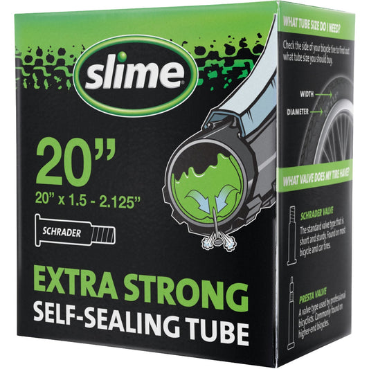 Slime Pre-Filled 20 In. Self-Sealing Bicycle Tube