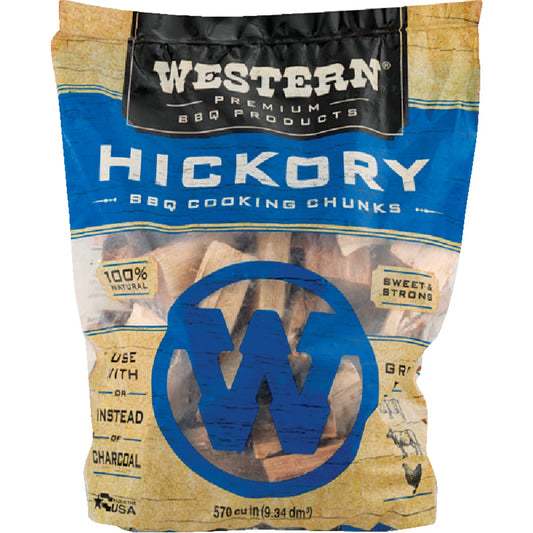 Western 570 Cu. In. Hickory Wood Smoking Chunks