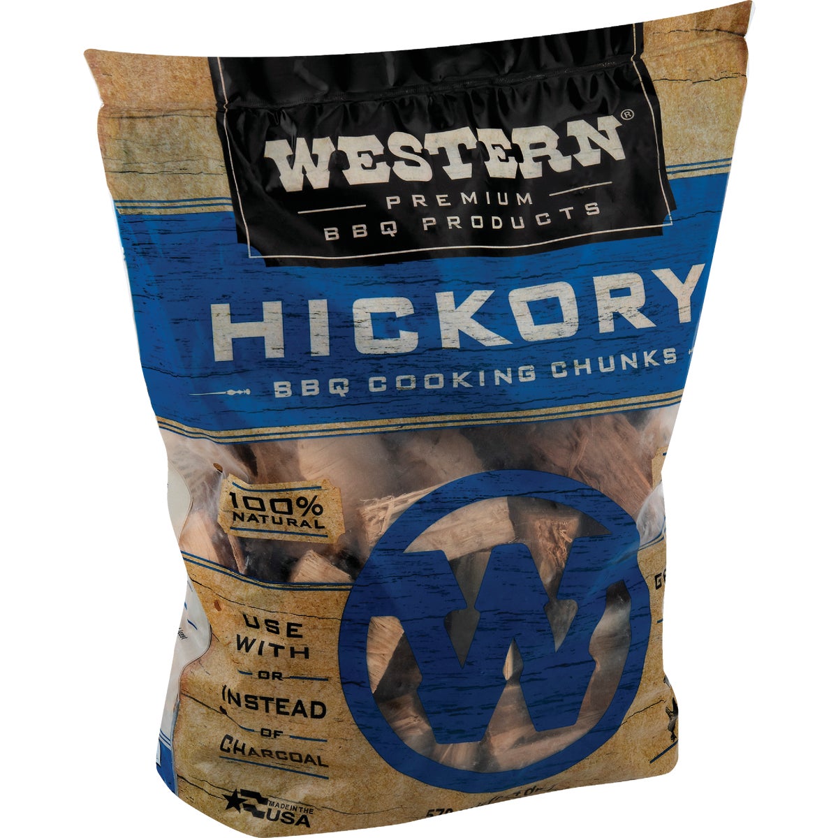 Western 570 Cu. In. Hickory Wood Smoking Chunks