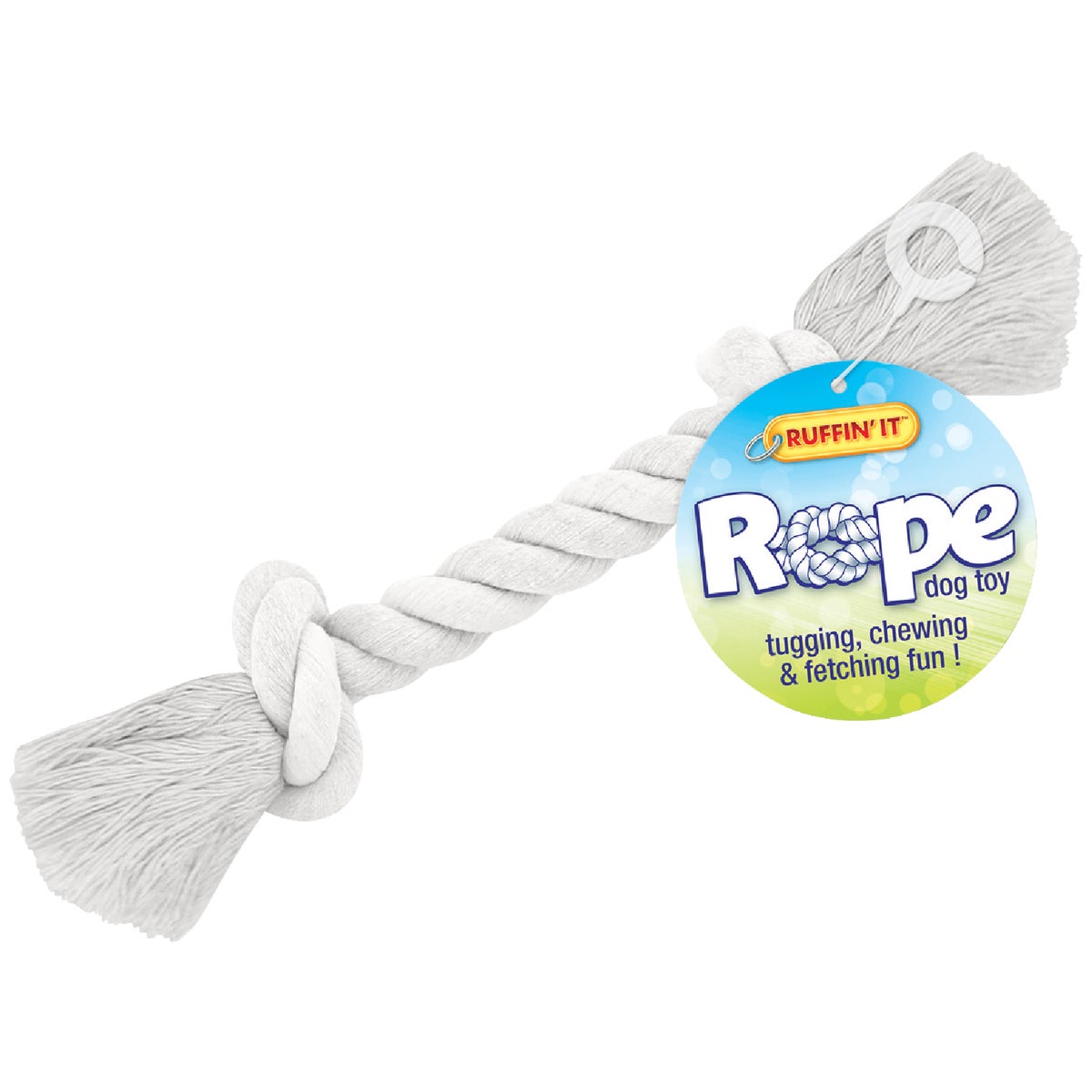 Westminster Pet Ruffin' it Medium White Rope Tug Dog Toy