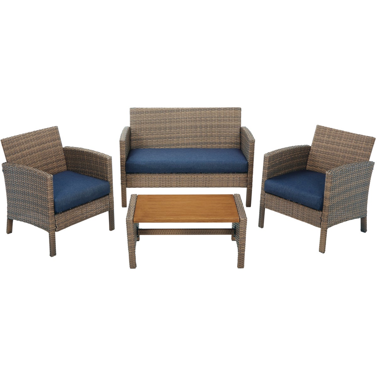 Outdoor Expressions Verona 4-Piece Chat Set