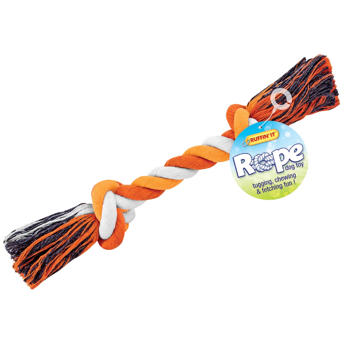 Westminster Pet Ruffin' it Large Multi-Colored Rope Tug Dog Toy