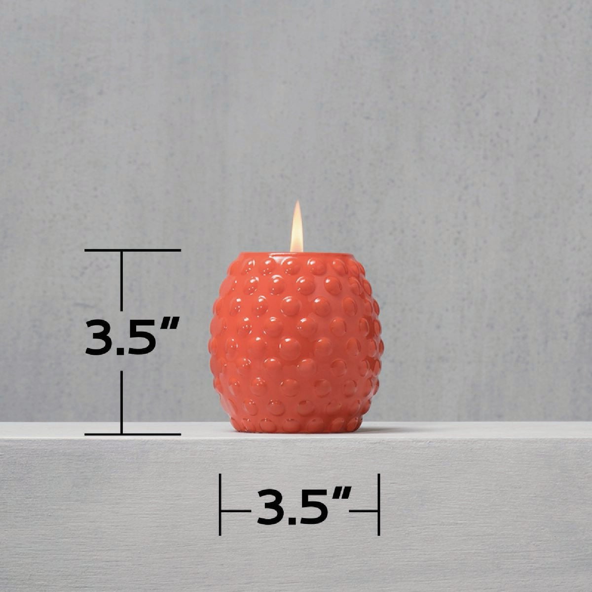 Tiki 9 Oz. 1-Wick Bubble Glass Votive Citronella Candle