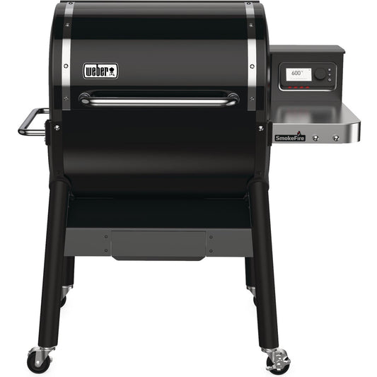 Weber SmokeFire EX4 Black 672 Sq. In. Wood Pellet Grill