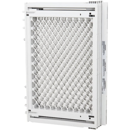 North States 22 In. to 62 In. W. White Plastic Extra Wide Pet Gate