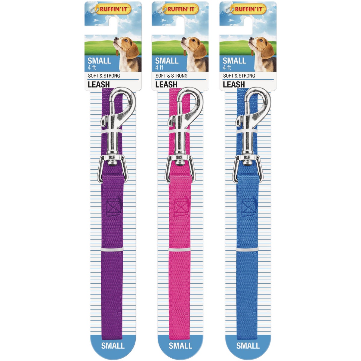 Westminster Pet Ruffin' it 4 Ft. Nylon Small Dog Leash