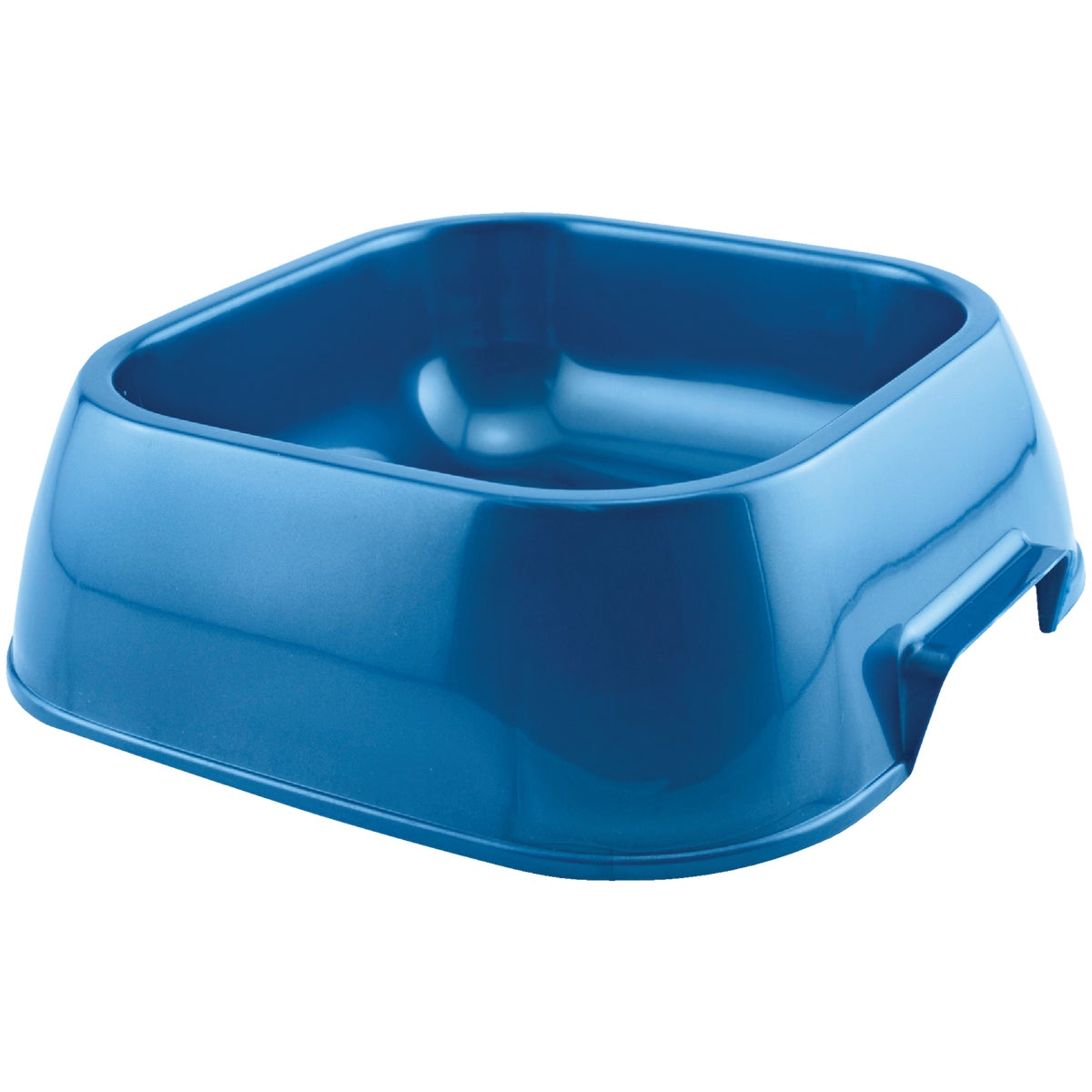 Westminster Pet Ruffin' it Plastic Rounded Square Large Pet Food Bowl