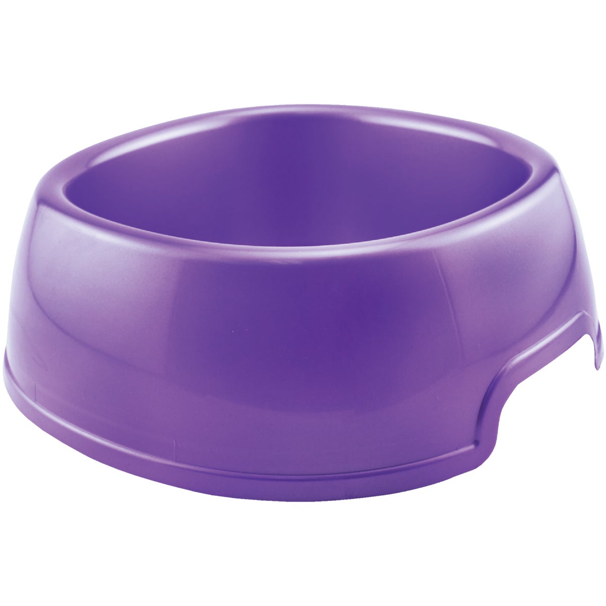 Westminster Pet Ruffin' it Plastic Rounded Square Jumbo Pet Food Bowl