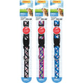Westminster Pet Ruffin' it Adjustable Plaid Print Dog/Cat Collar with Snap Buckle Clasp