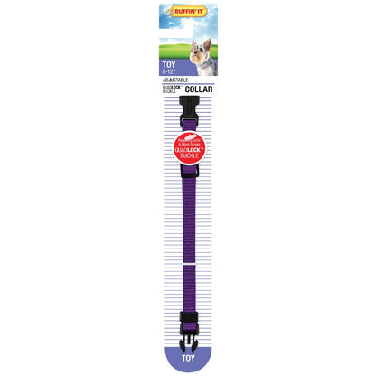 Westminster Pet Ruffin' it Adjustable 8 In. to 12 In. Nylon Dog Collar