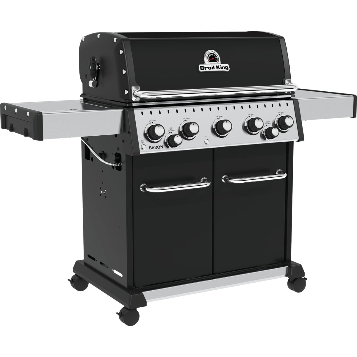 Broil King Baron 590 Pro 5-Burner Black 45,000 BTU LP Gas Grill