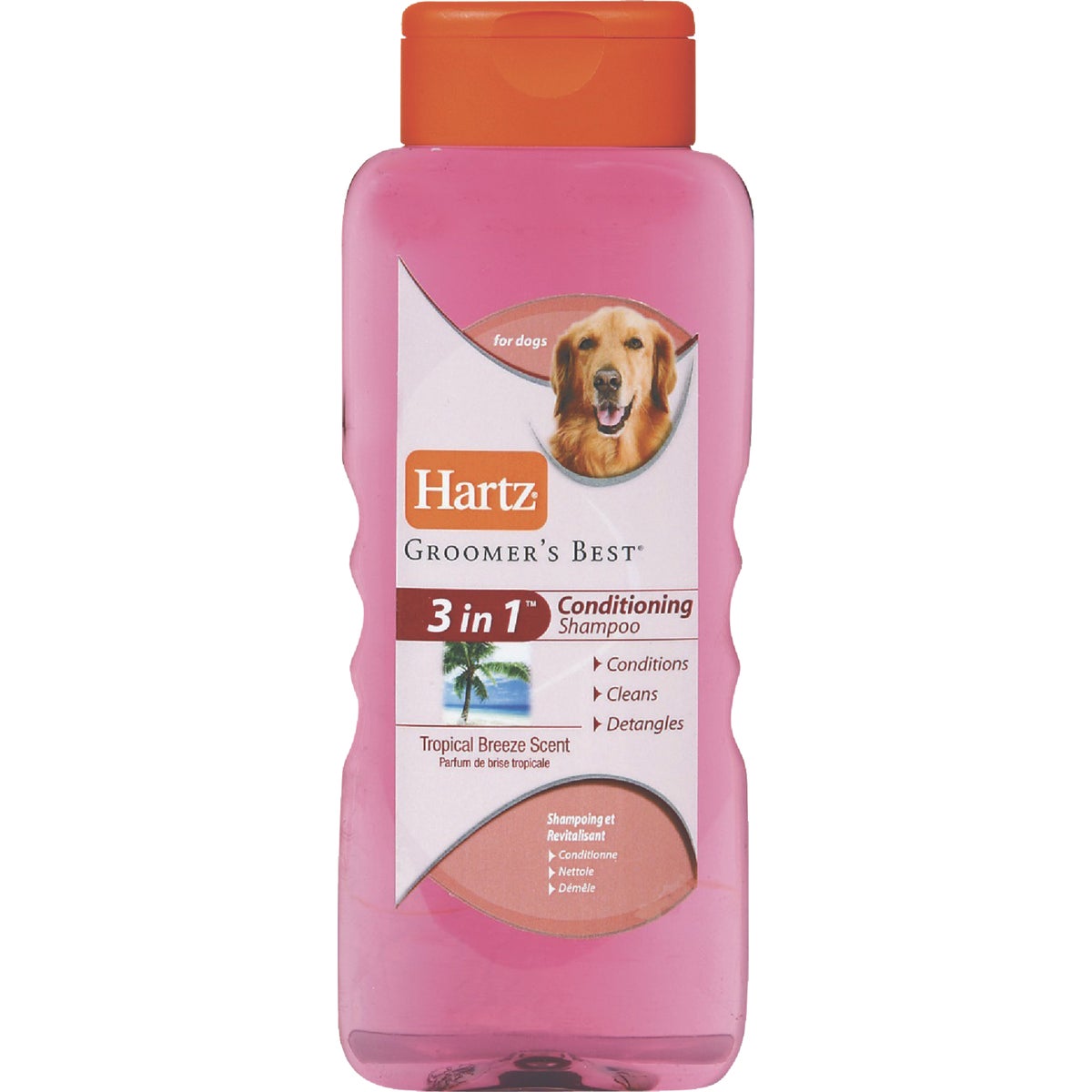 Hartz Groomer's Best 18 Oz. Tropical Breeze Scent 3-In-1 Dog Conditioning Shampoo