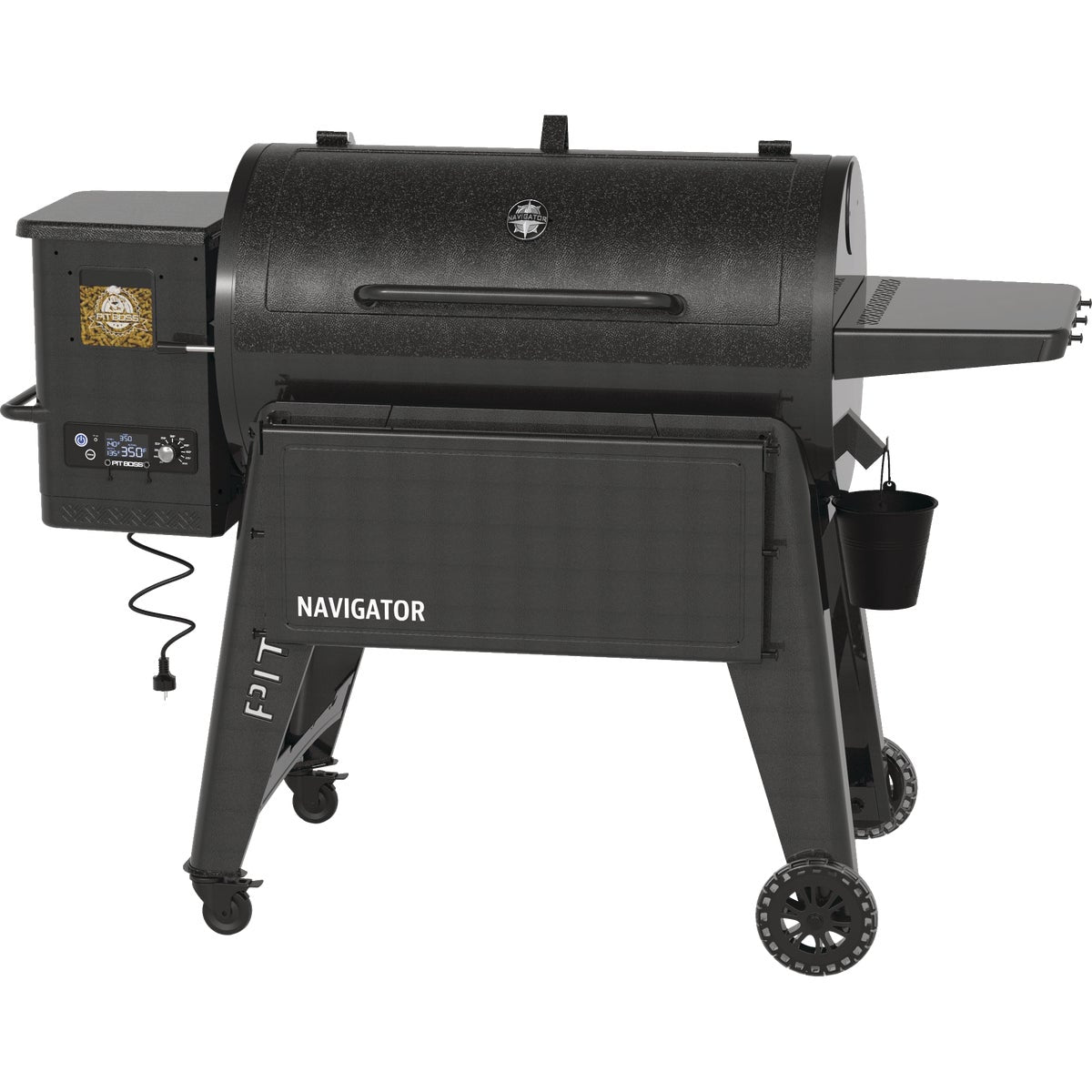 Pit Boss Navigator 1150 Black 40,000-BTU 1158 Sq. In. Wood Pellet Grill