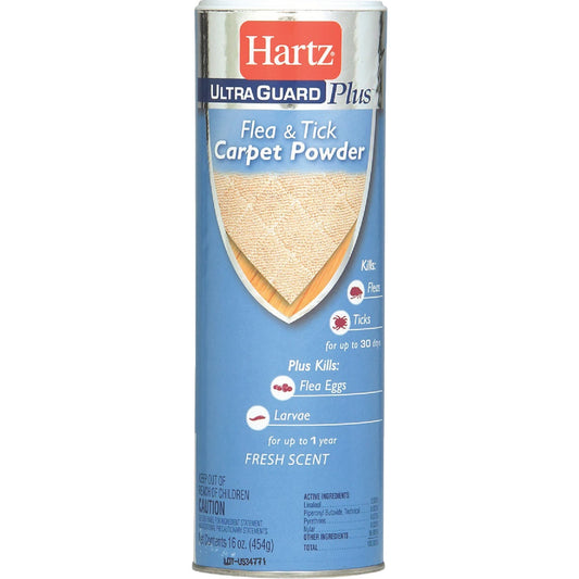 Hartz UltraGuard Plus 16 Oz. Powder Flea & Tick Control