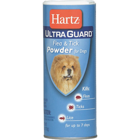 Hartz UltraGuard 7-Day 4 Oz. Powder Flea & Tick Treatment For Dogs