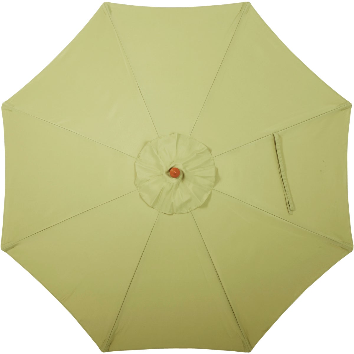 Outdoor Expressions 9 Ft. Pulley Sage Market Patio Umbrella with Brass Plated Hardware
