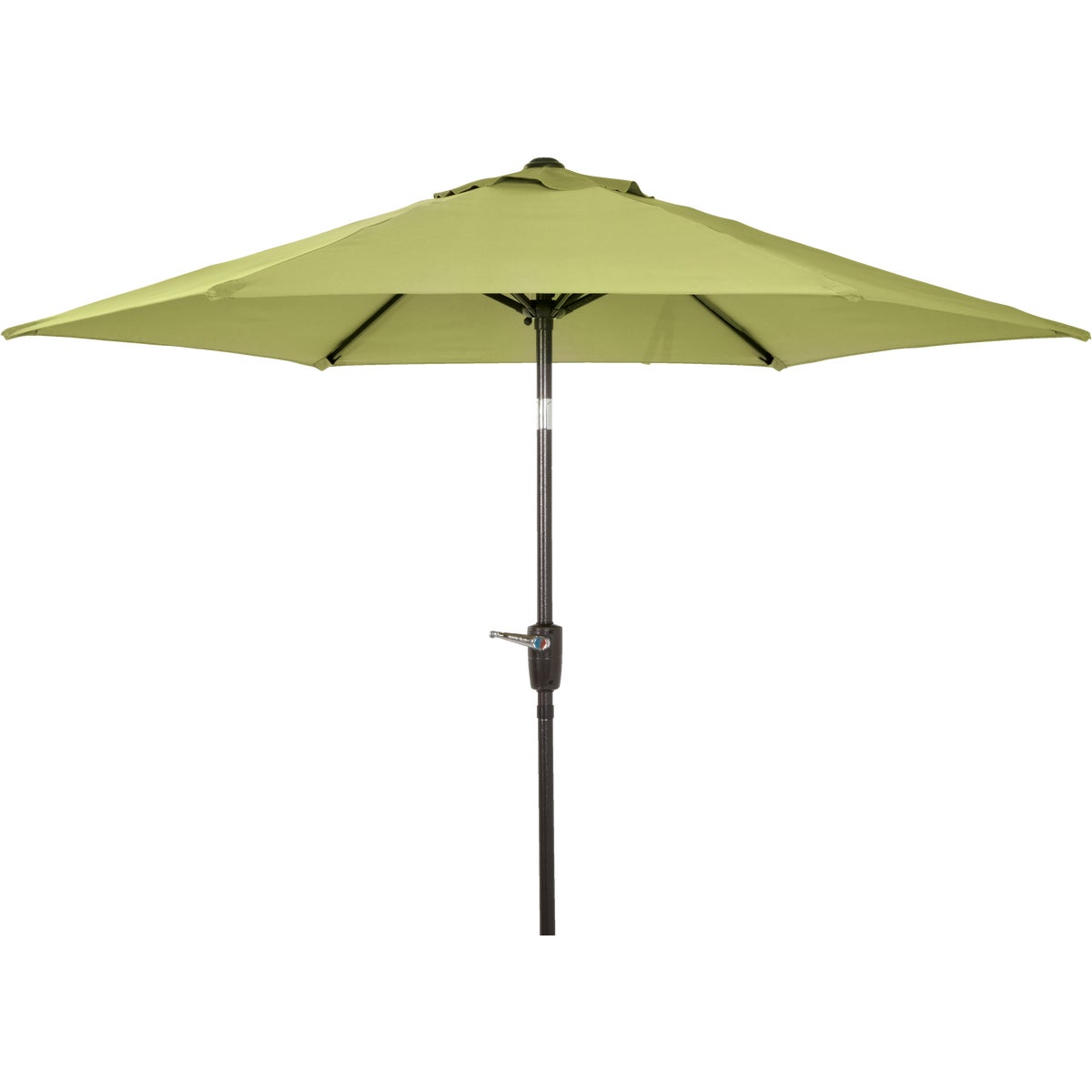Outdoor Expressions 7.5 Ft. Aluminum Tilt/Crank Sage Patio Umbrella