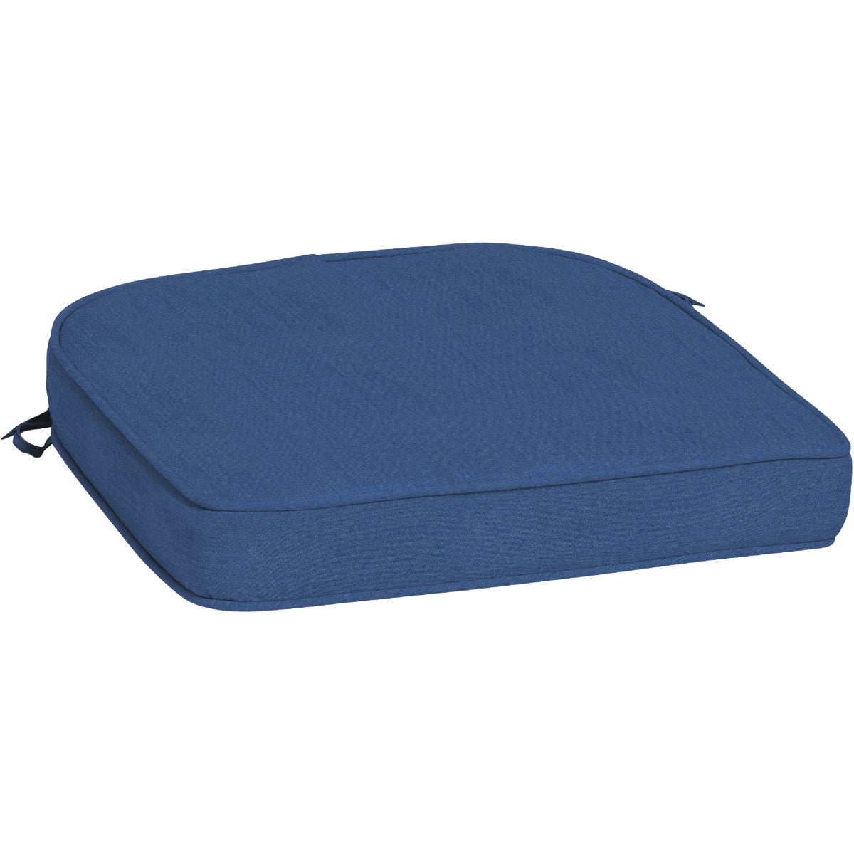 Arden Selections ProFoam 20 In. W. x 3.5 In. H. x 19 In. L. Acrylic Outdoor Wicker Chair Seat Cushion, Lapis Blue