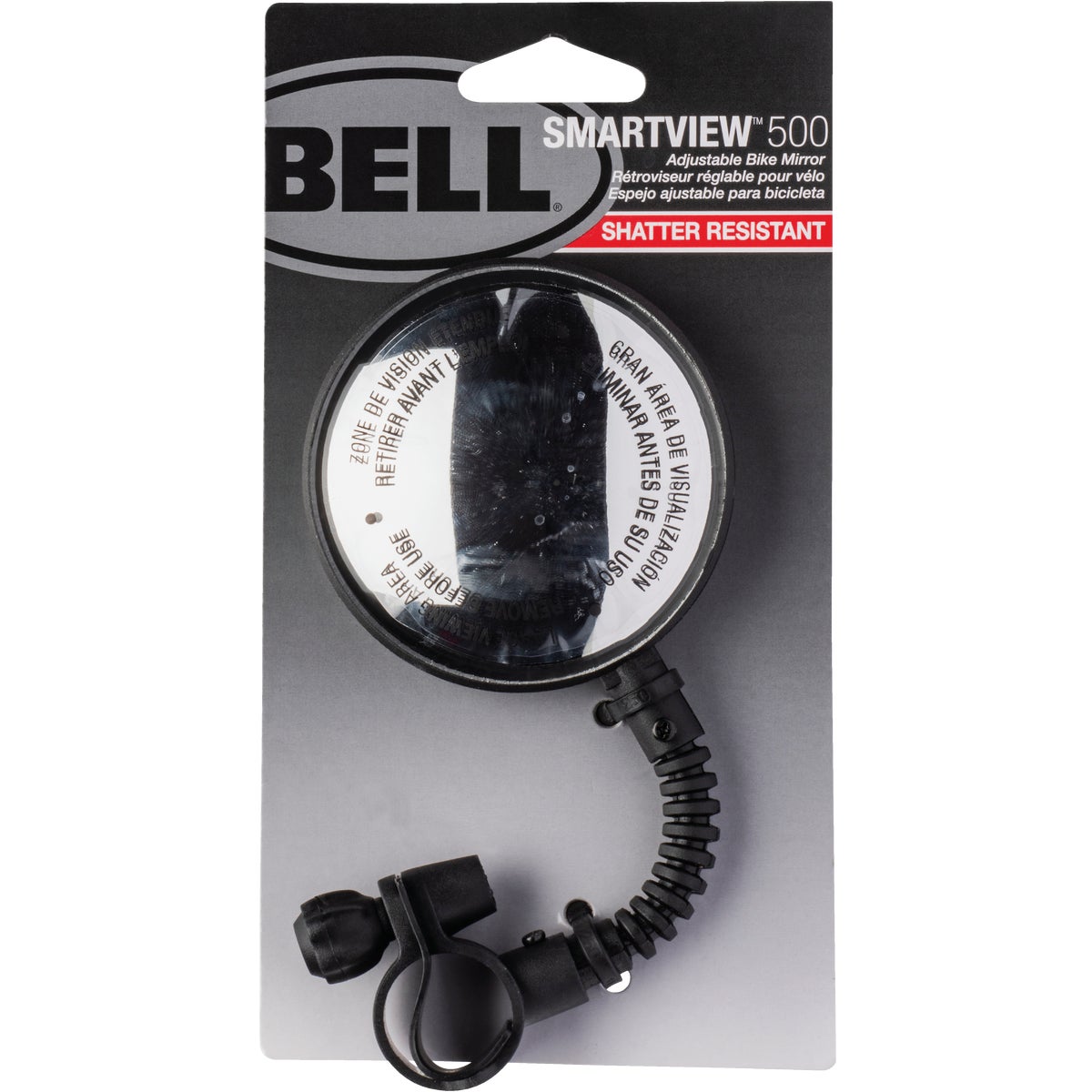 Bell Sports Flex Handlebar Convex Shatter Resistant Bicycle Mirror