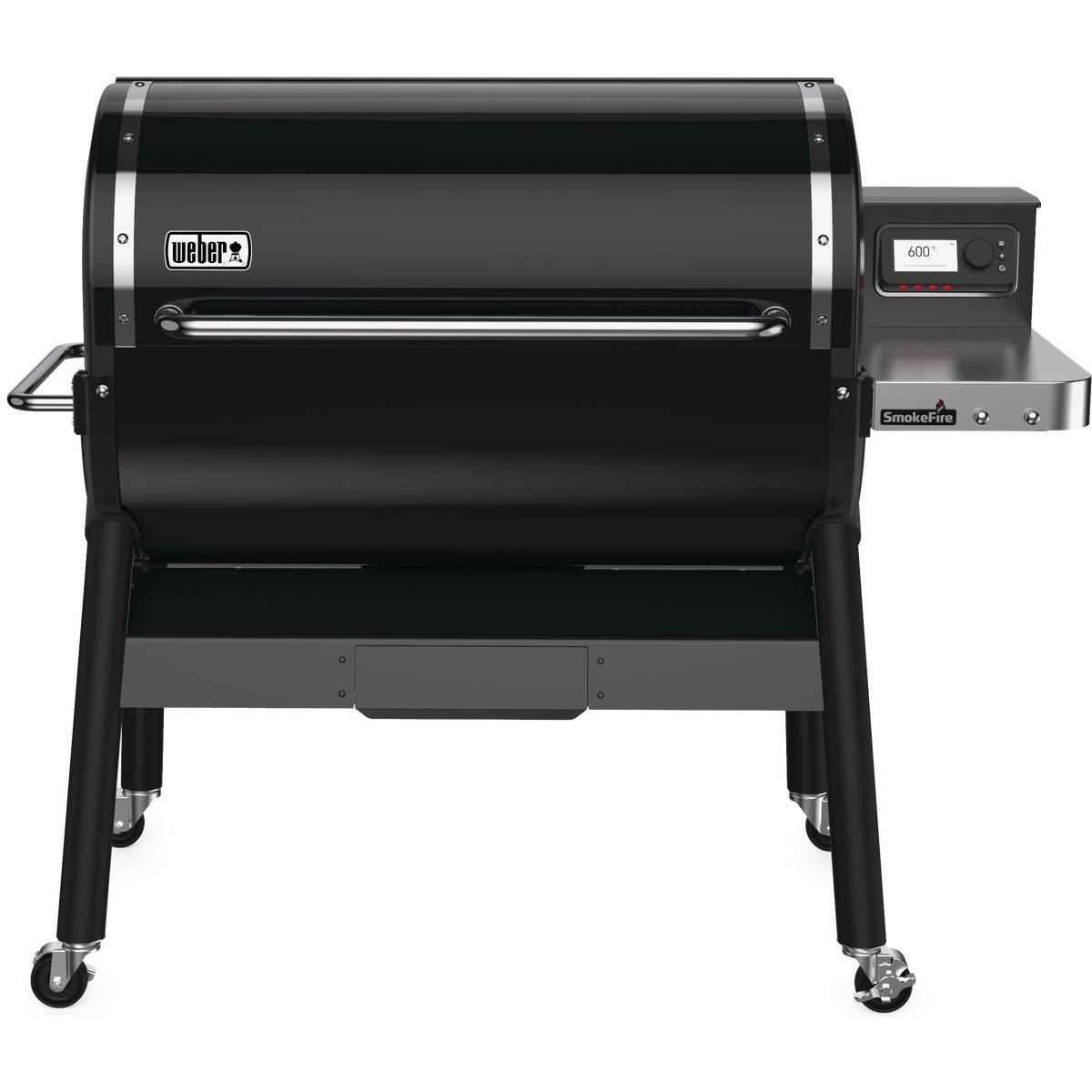 Weber SmokeFire EX6 Black 1008 Sq. In. Wood Pellet Grill