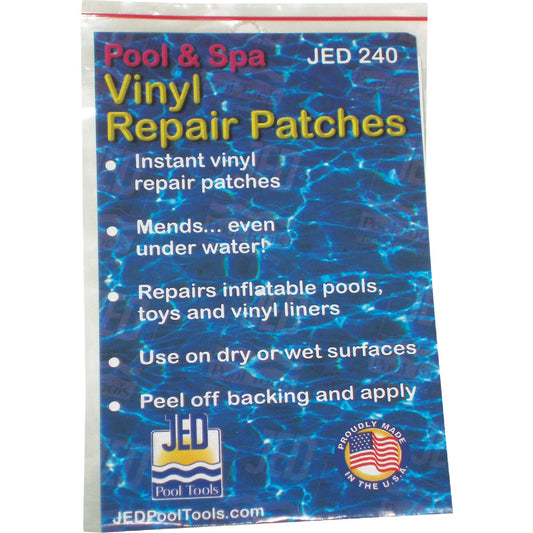 JED Pool Vinyl Peel N Patch Pool Repair Kit (6-Count)