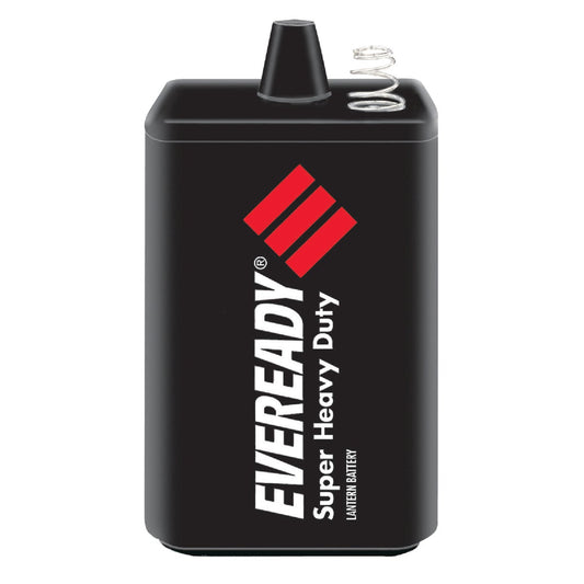 Eveready Super Heavy-Duty 6V Spring Terminal Carbon Zinc Lantern Battery