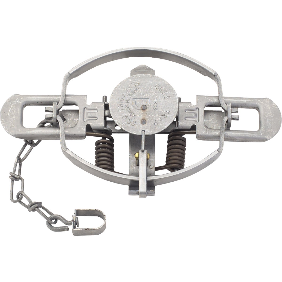 Duke Traps 6 In. Jaw Spread Steel Coil Spring Beaver, Bobcat, Coyote, & Lynx Trap