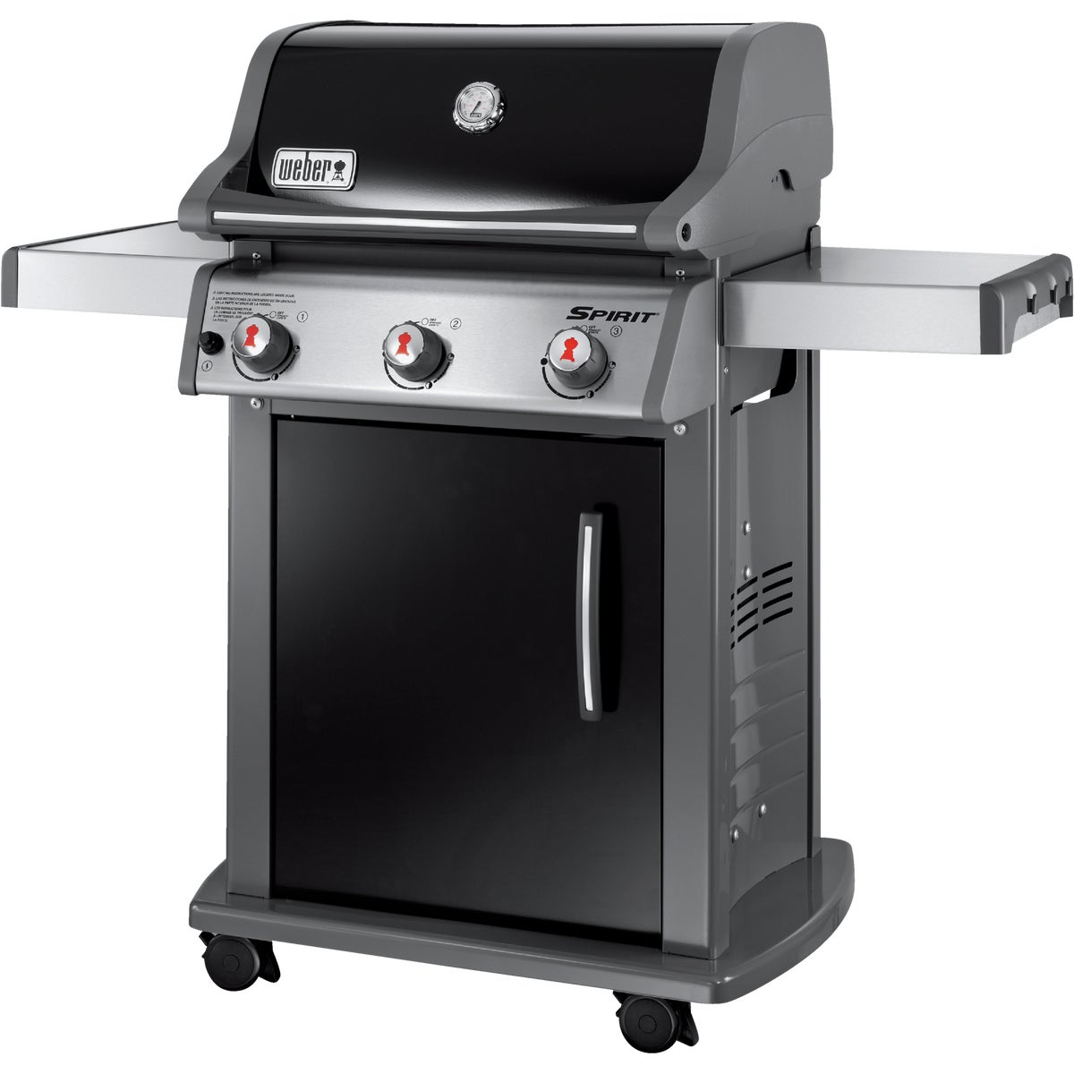 Weber Spirit E-310 3-Burner Black 32,000-BTU LP Gas Grill