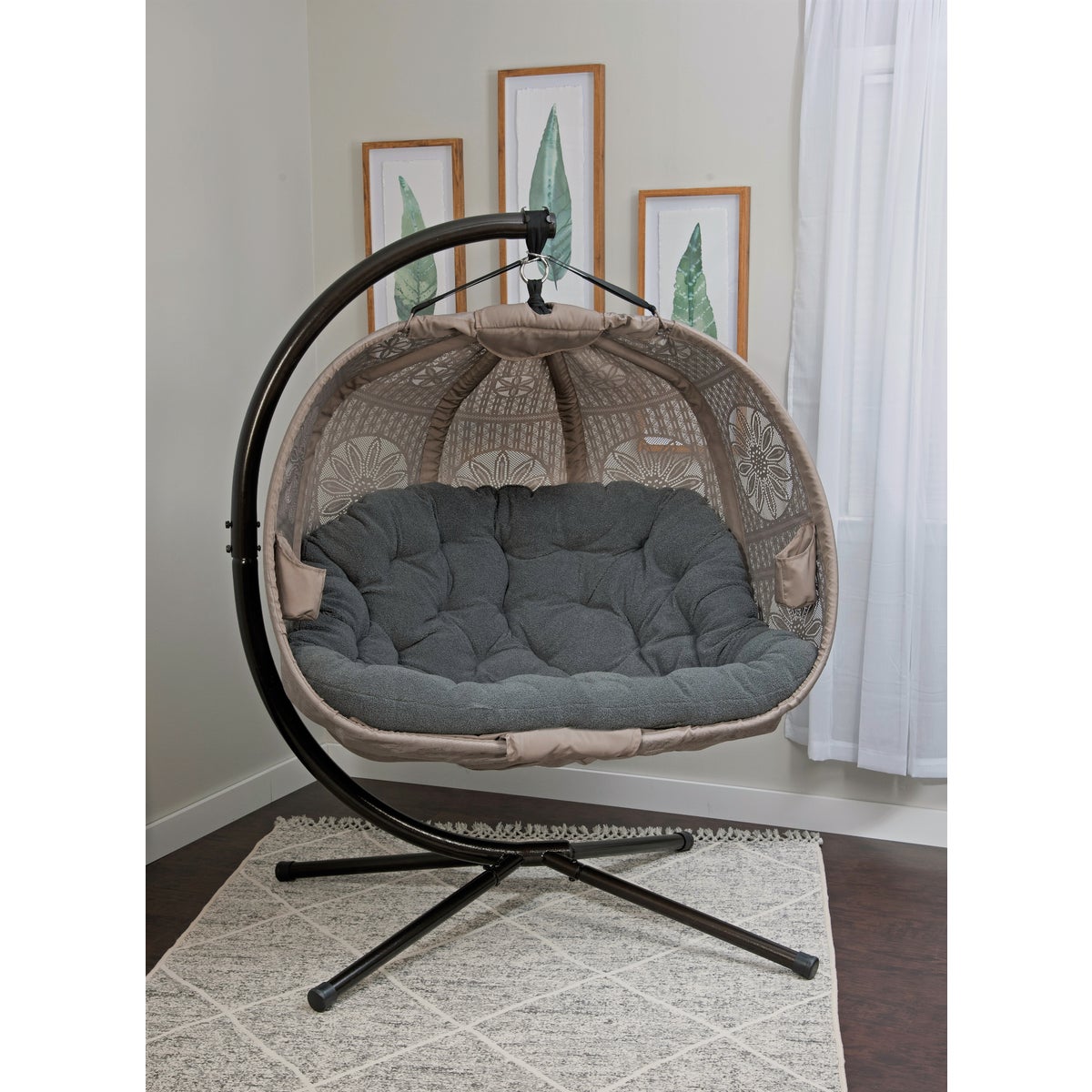 Flowerhouse Dream Catcher Sand Hanging Patio Chair