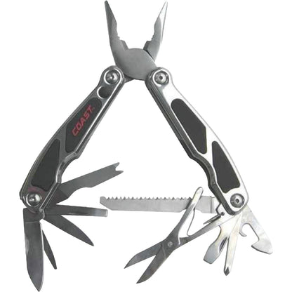 Coast LED140 Large 15-In-1 Stainless Steel & Black Multi-Tool