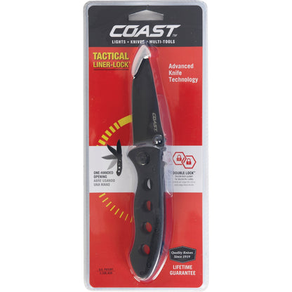 Coast DX340 Tactical 3-1/3 In. Folding Knife