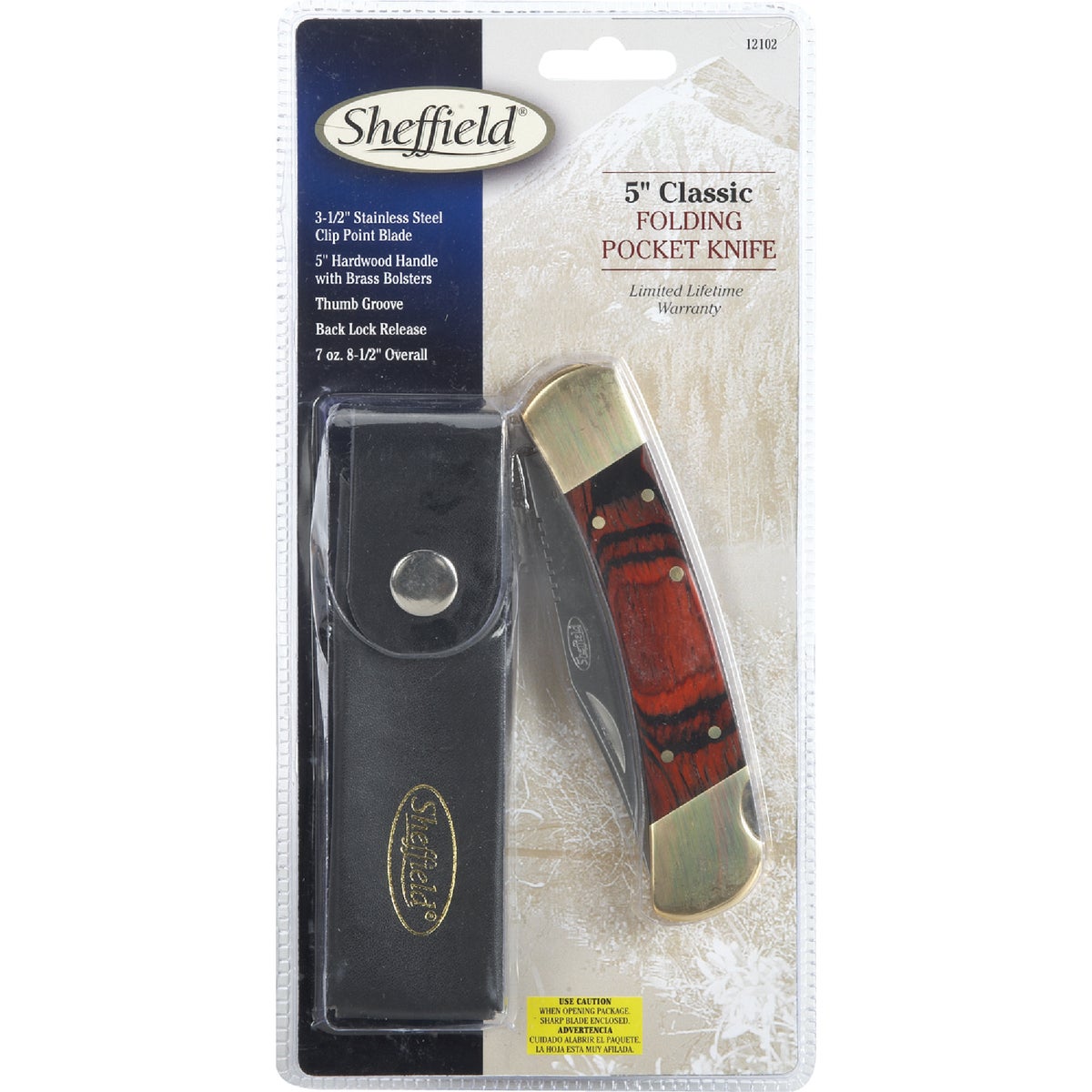 Sheffield Classic Lockback 3-1/2 In. Pocket Folding Knife