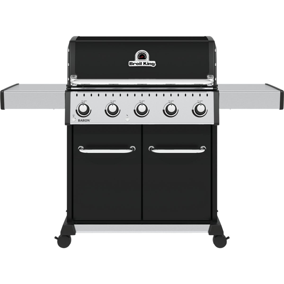 Broil King Baron 520 Pro 5-Burner Black 45,000 BTU LP Gas Grill