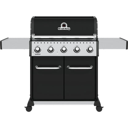 Broil King Baron 520 Pro 5-Burner Black 45,000 BTU LP Gas Grill