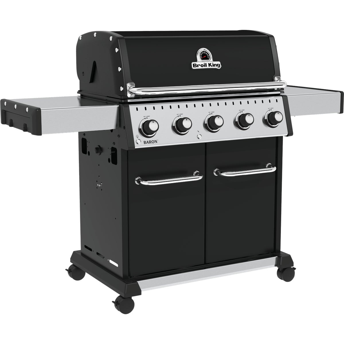 Broil King Baron 520 Pro 5-Burner Black 45,000 BTU LP Gas Grill