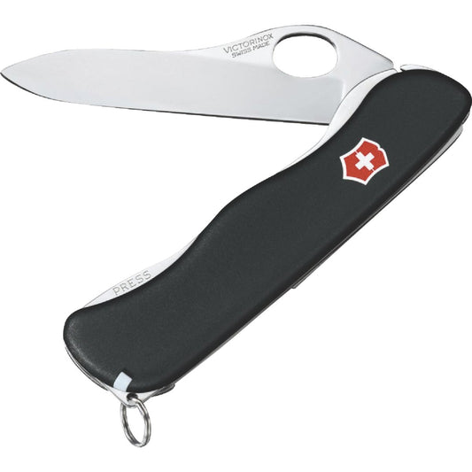 Victorinox One-Hand Sentinel 5-Function 4-3/8 In. Black Swiss Army Knife